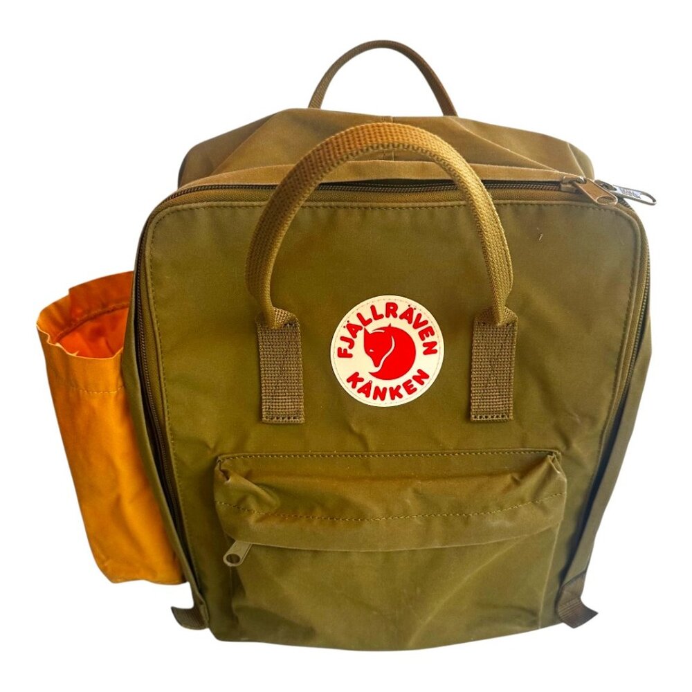 Fjallraven Kanken Classic Size Backpack, Foliage Green
